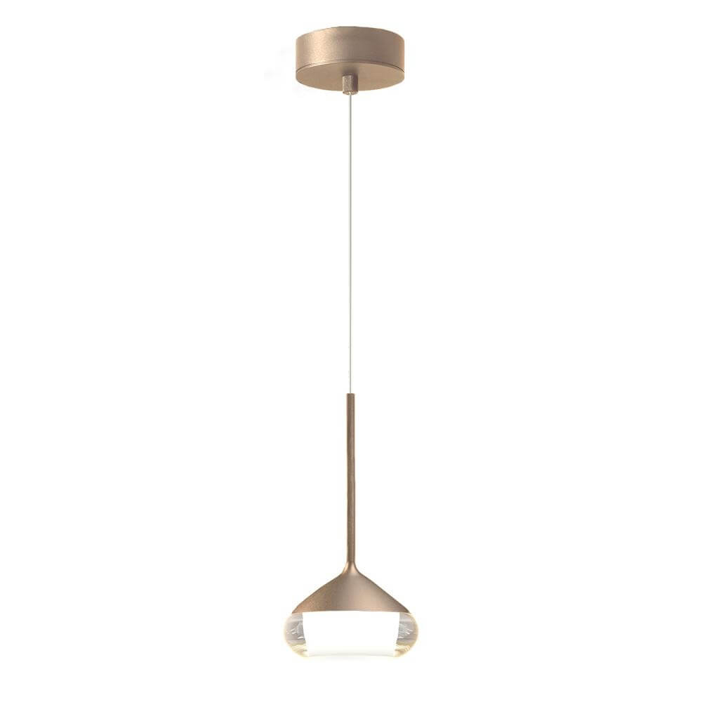 Artdelight Design hanglamp Phoenix champagne Ø 11,6cm - HL PHOENIX CP