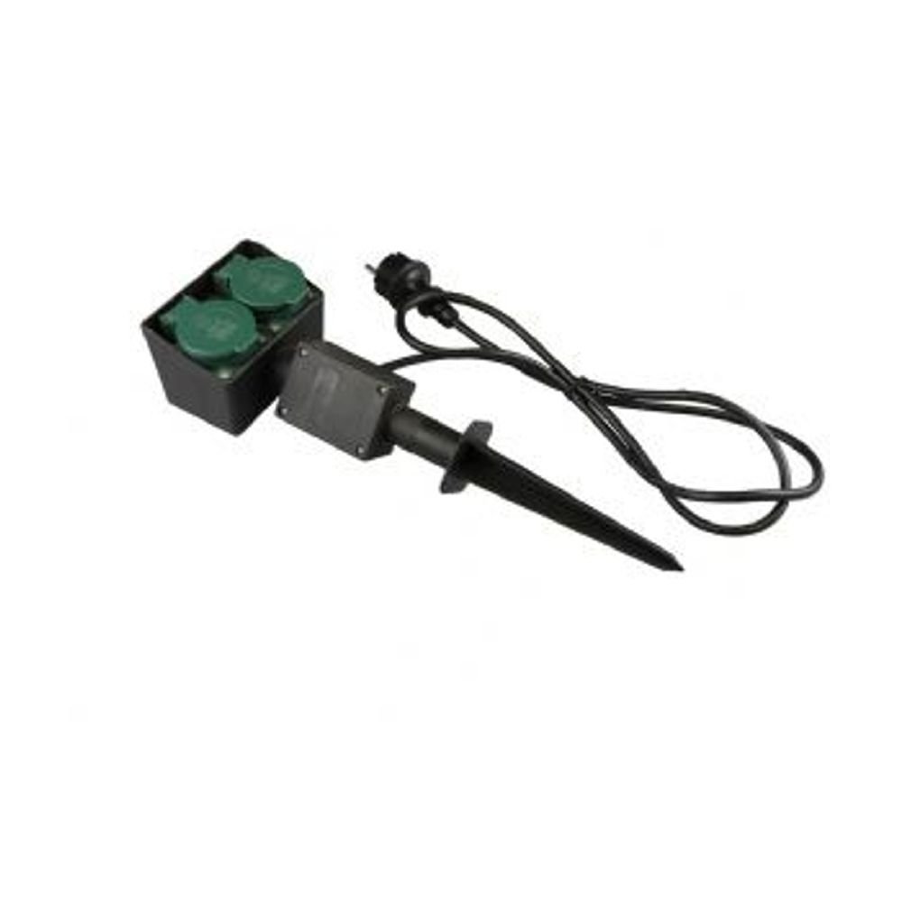 Beslight Stopcontact Garden Duo voor buiten op spie - 41060